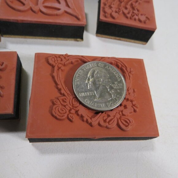 Valentine Heart Love Rubber Stamps NEW - Picture 8 of 8